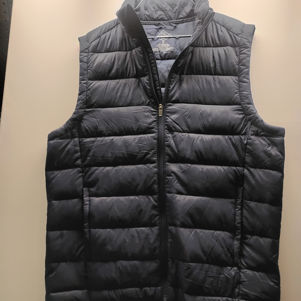Men's Blue Puffer Vest